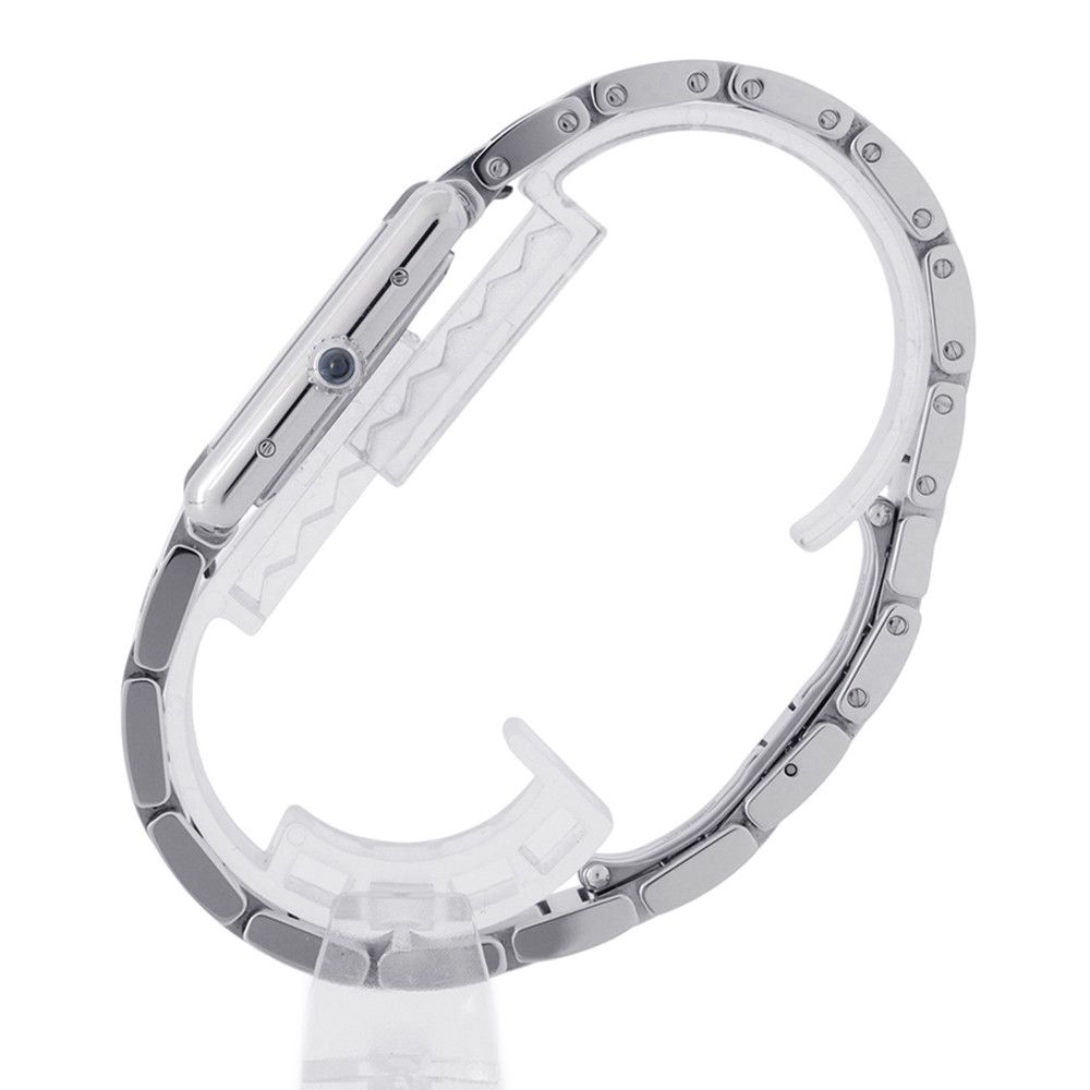 Cartier Tank Must LM Solar Beat Watch Silver Dial — view 2