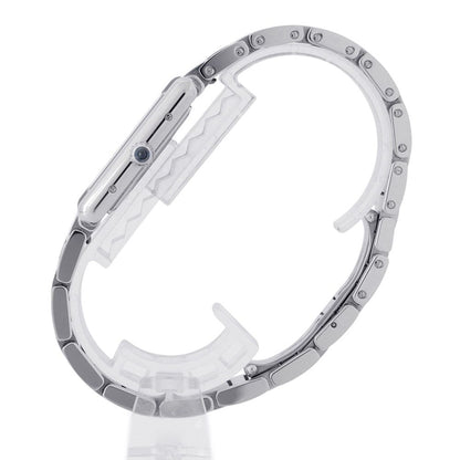 Cartier Tank Must LM Solar Beat Watch Silver Dial — view 2