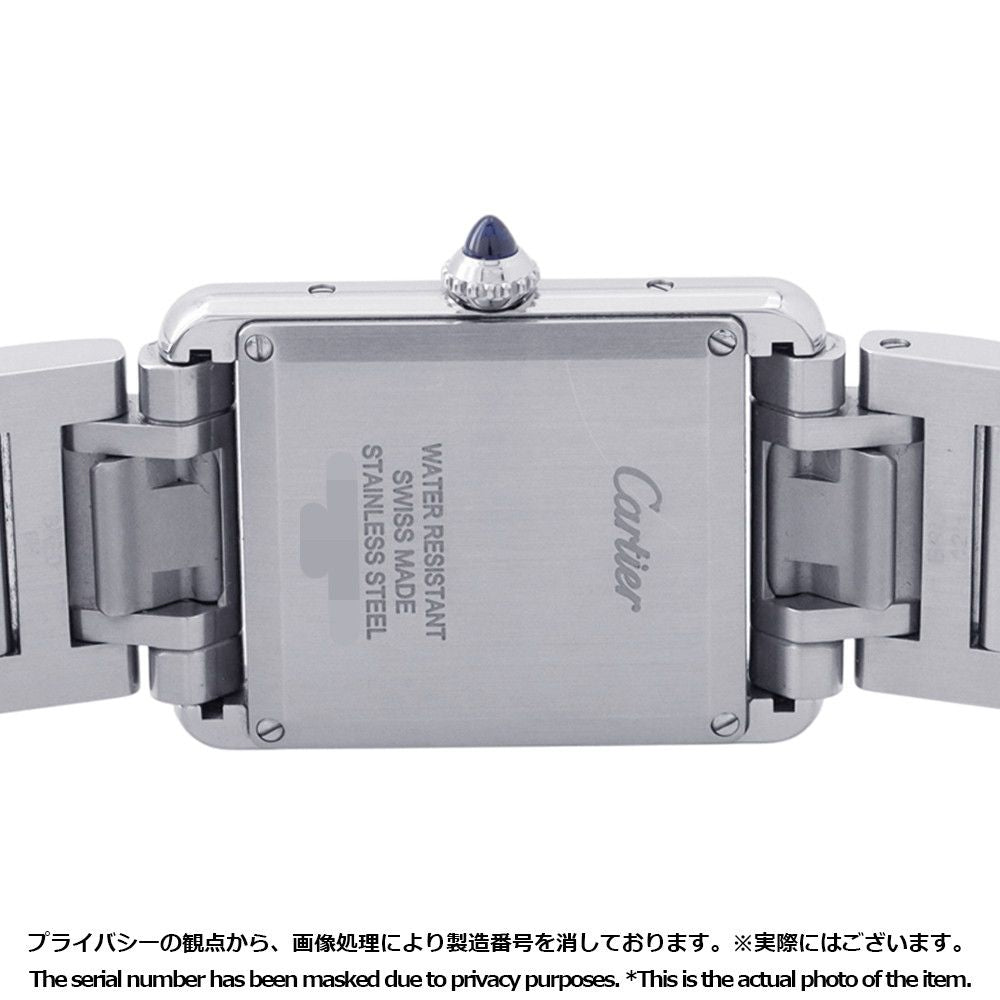 Cartier Tank Must LM Solar Beat Watch Silver Dial — view 3