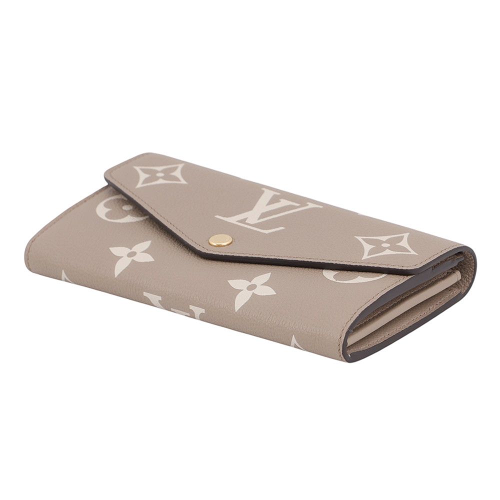 Louis Vuitton Wallet Monogram Empreinte Portefeuille Sarah NM Tourterelle — view 2