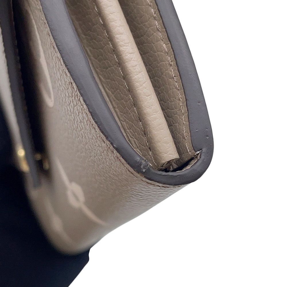 Louis Vuitton Wallet Monogram Empreinte Portefeuille Sarah NM Tourterelle — view 7