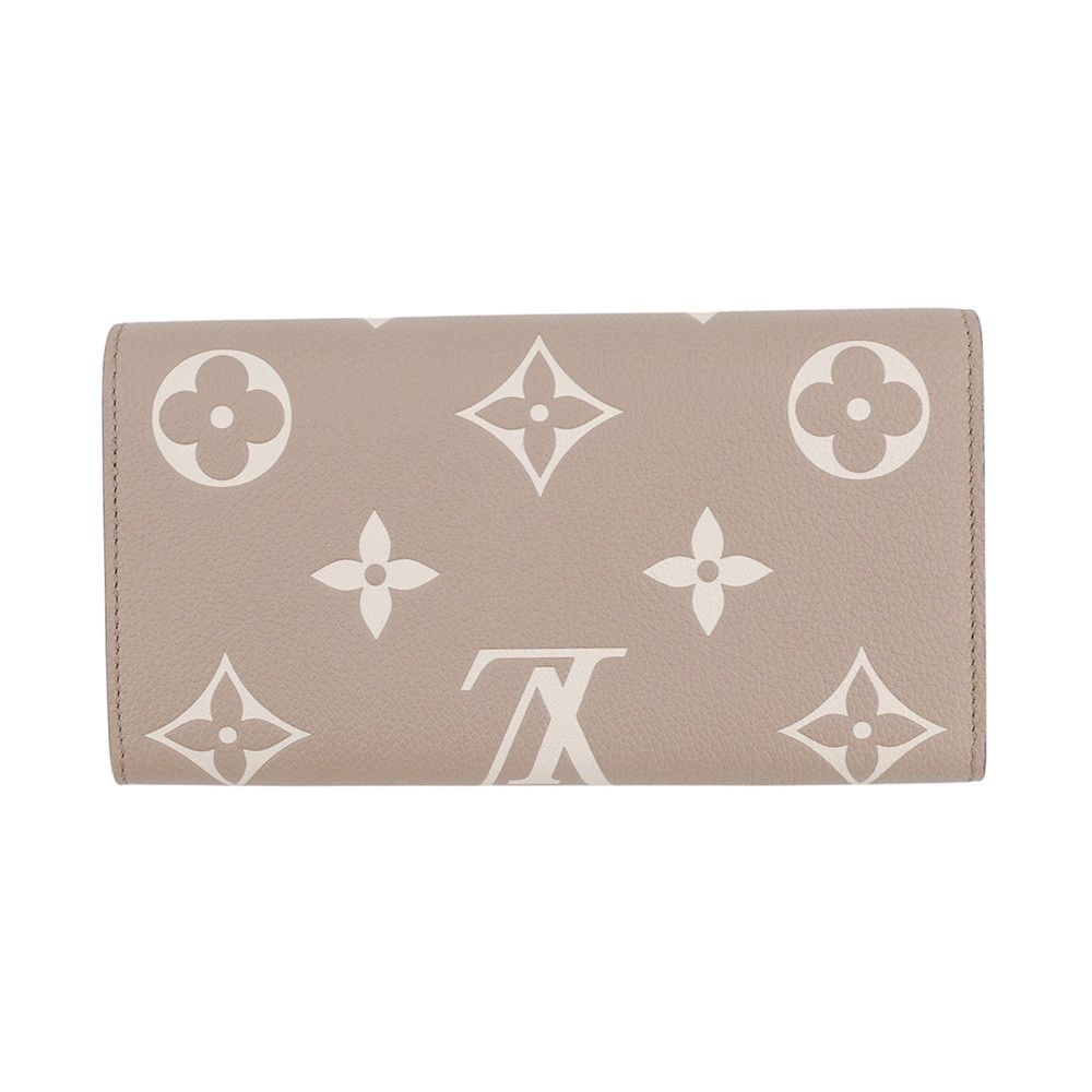 Louis Vuitton Wallet Monogram Empreinte Portefeuille Sarah NM Tourterelle — view 3