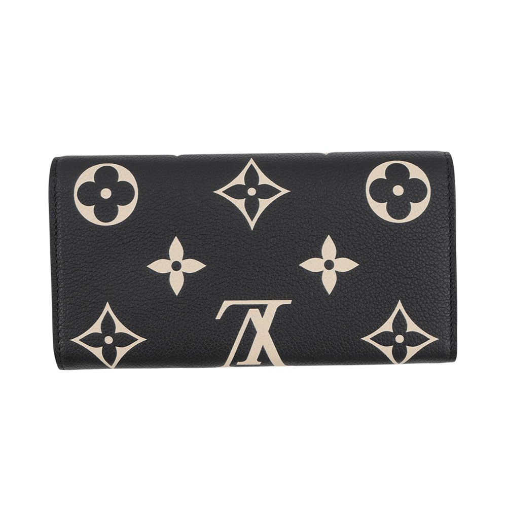 Louis Vuitton Wallet Monogram Empreinte Portefeuille Sarah Black — view 3