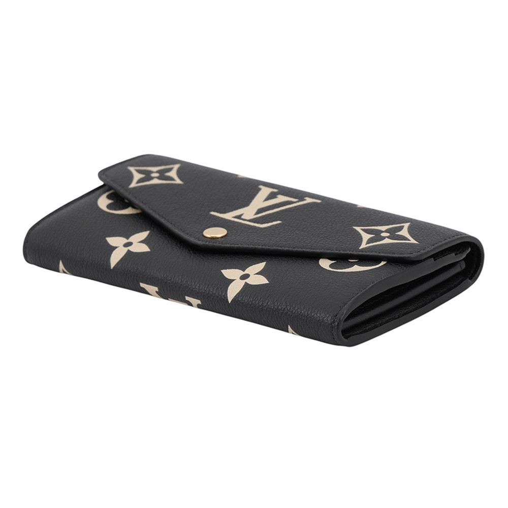 Louis Vuitton Wallet Monogram Empreinte Portefeuille Sarah Black — view 2