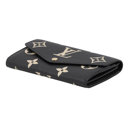 Louis Vuitton Wallet Monogram Empreinte Portefeuille Sarah Black — view 2