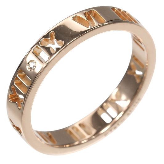 Tiffany & Co Pierced Atlas 18k Yellow Gold Diamond Ring