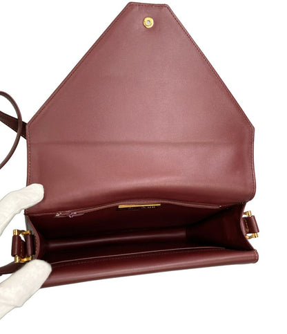 Cartier Shoulder Bag Burgundy — view 5