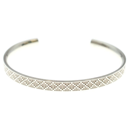 Gucci Diamante Cuff Bracelet Silver
