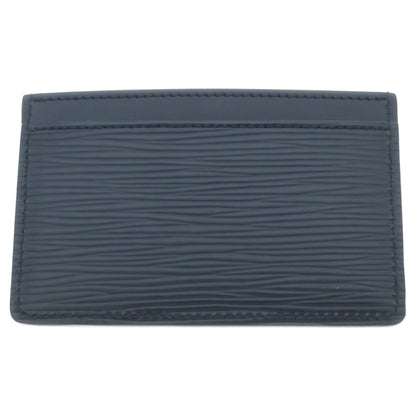 Louis Vuitton Porte Cartes Simple Card Case Wallet Black — view 2