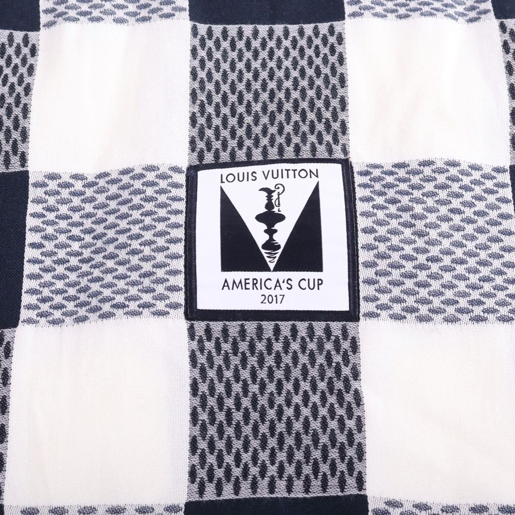 Louis Vuitton America's Cup 2017 Large Blanket Navy White — view 2