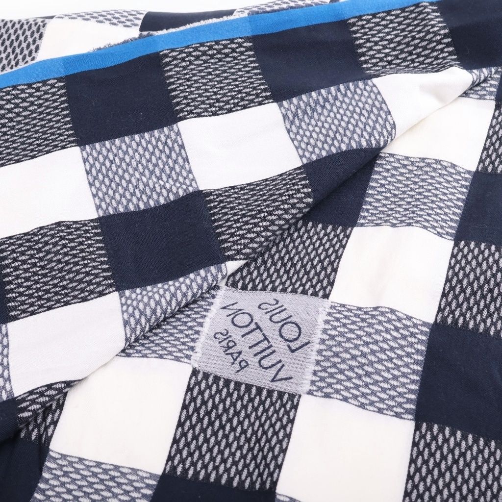 Louis Vuitton America's Cup 2017 Large Blanket Navy White — view 5