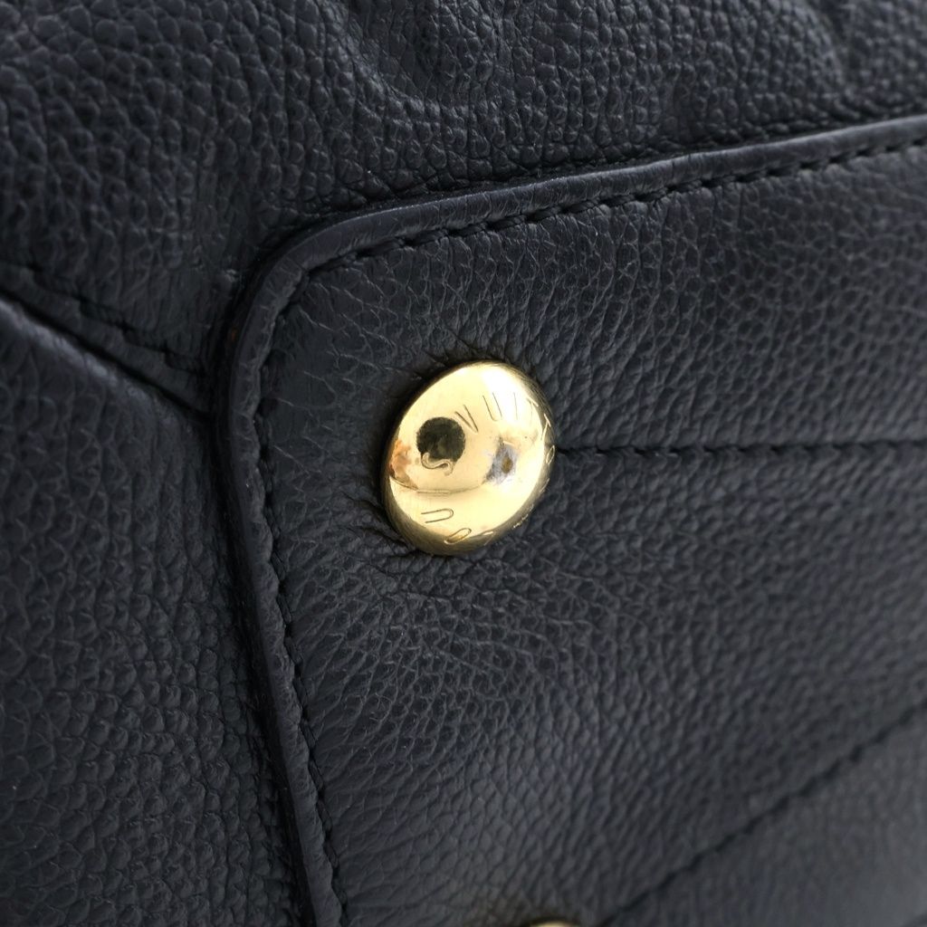 Louis Vuitton Monogram Empreinte Vosges Leather Gold 2-Way Shoulder Bag Noir — view 6