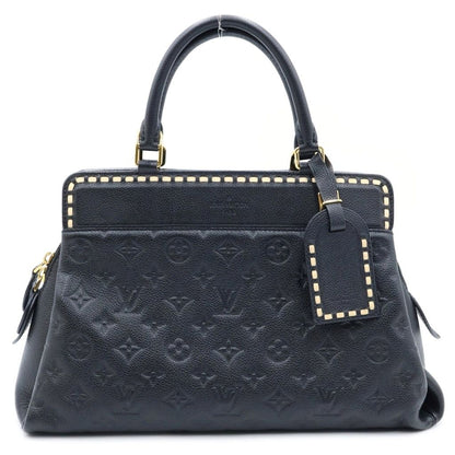 Louis Vuitton Monogram Empreinte Vosges Leather Gold 2-Way Shoulder Bag Noir