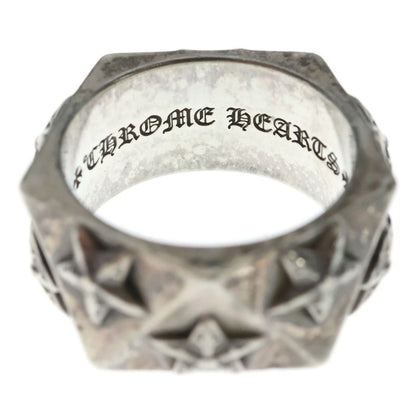 Chrome Hearts Pentagon Star Silver Ring — view 4