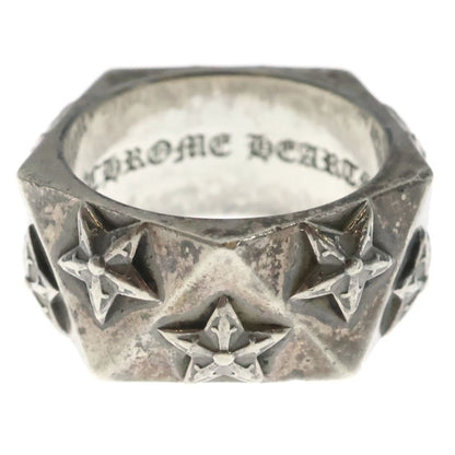 Chrome Hearts Pentagon Star Silver Ring