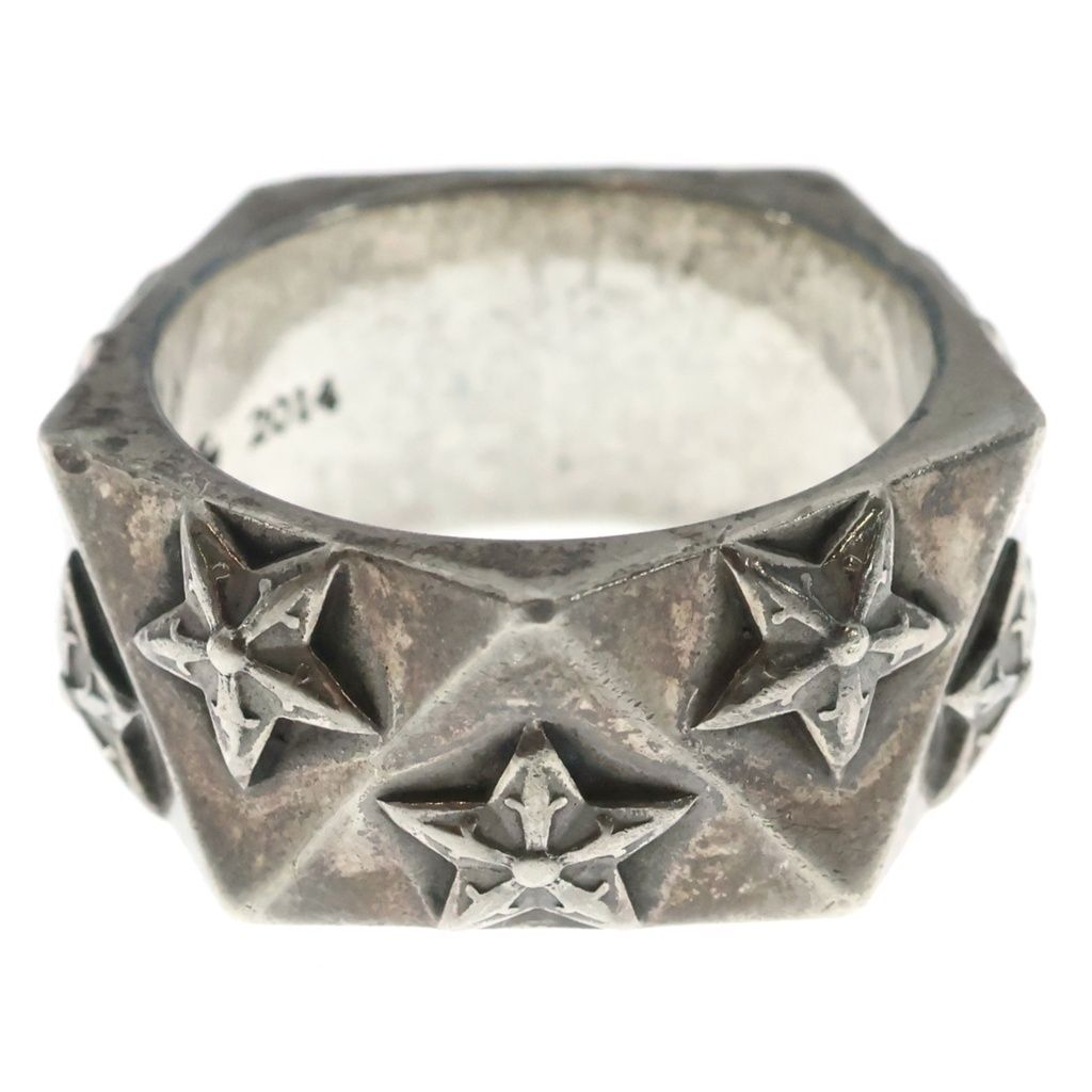 Chrome Hearts Pentagon Star Silver Ring — view 2