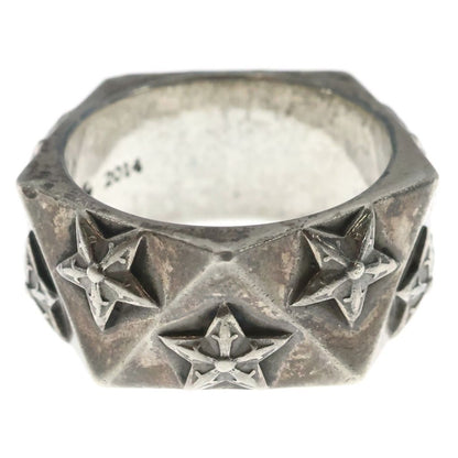 Chrome Hearts Pentagon Star Silver Ring — view 2