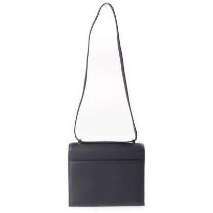 Hermes Epsom Gold Shoulder Bag Black — view 2