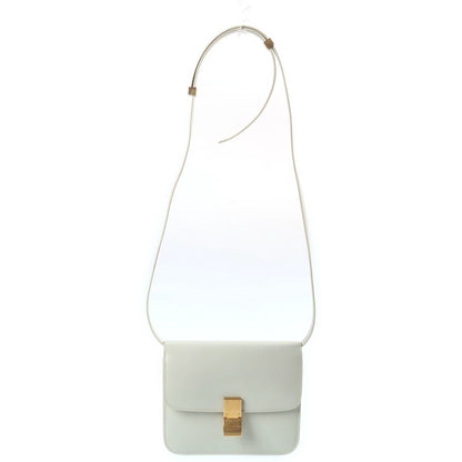 Celine Classic Mini Shoulder Bag Light Green Mint Leather Gold