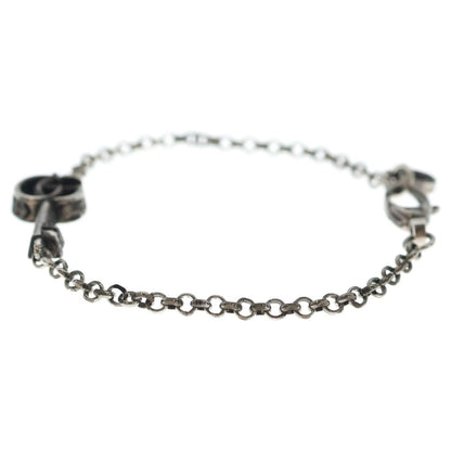 Gucci Double G Key Bracelet Silver — view 4