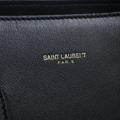 Saint Laurent Paris Sac Dejour Nano 2-Way Shoulder Bag Black Leather Gold — view 7