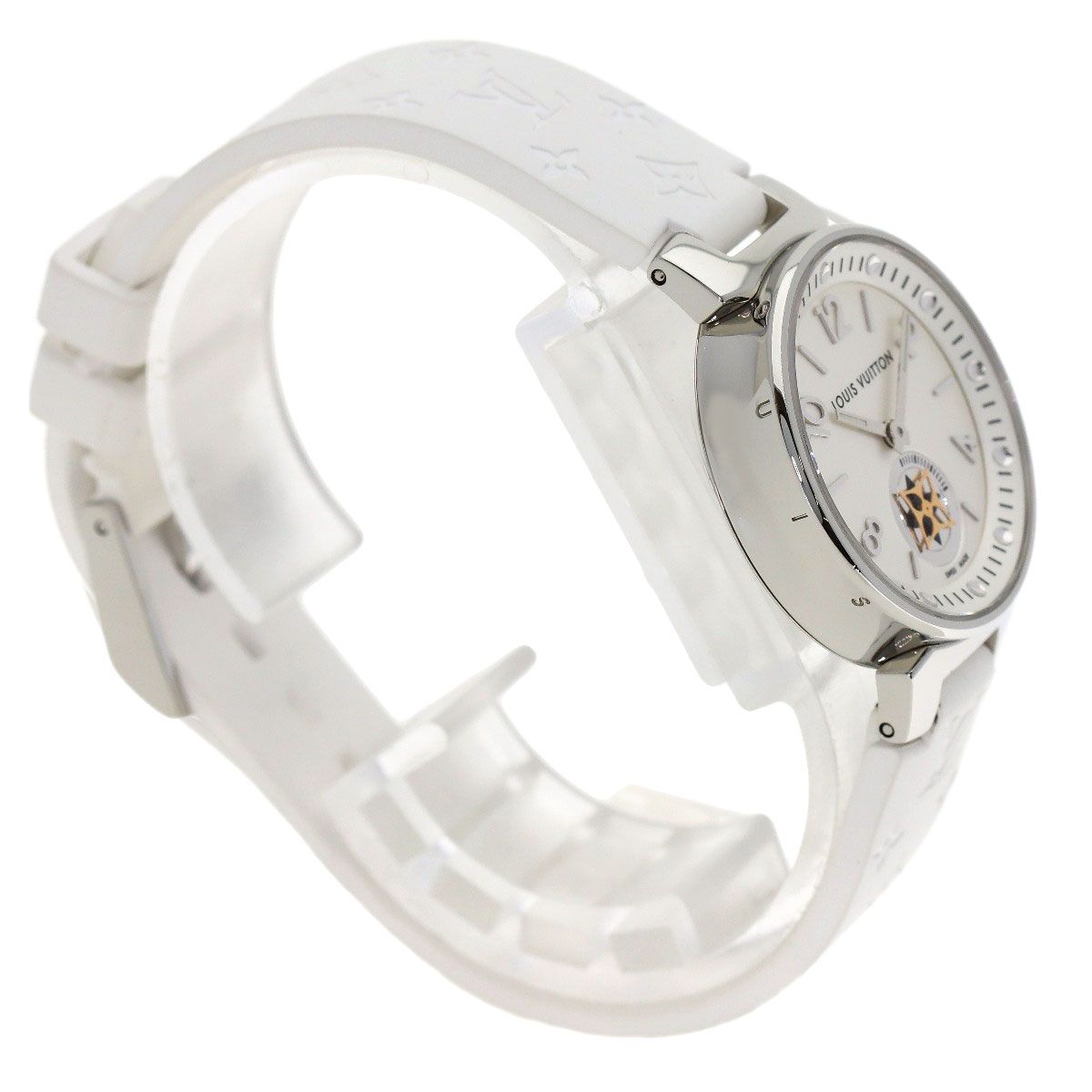 Louis Vuitton Tambour Moon Star PM Watch SS Rubber — view 2