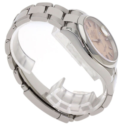 Rolex Datejust Pink Bar Watch SS — view 2