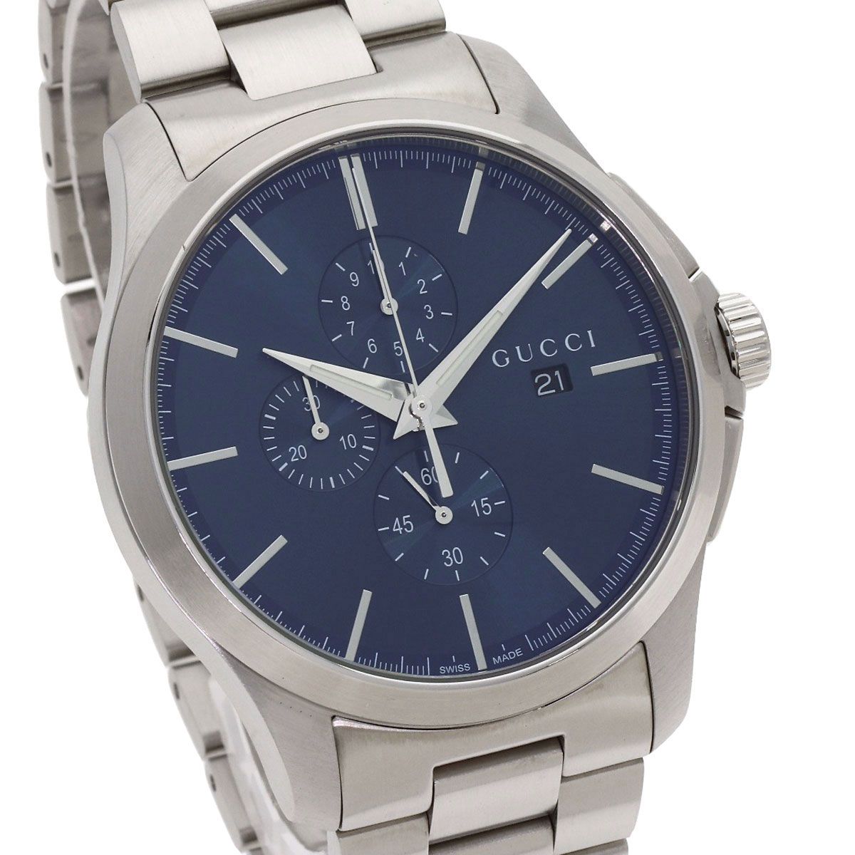 Gucci 126.2 G-Timeless Chronograph Watch SS — view 4