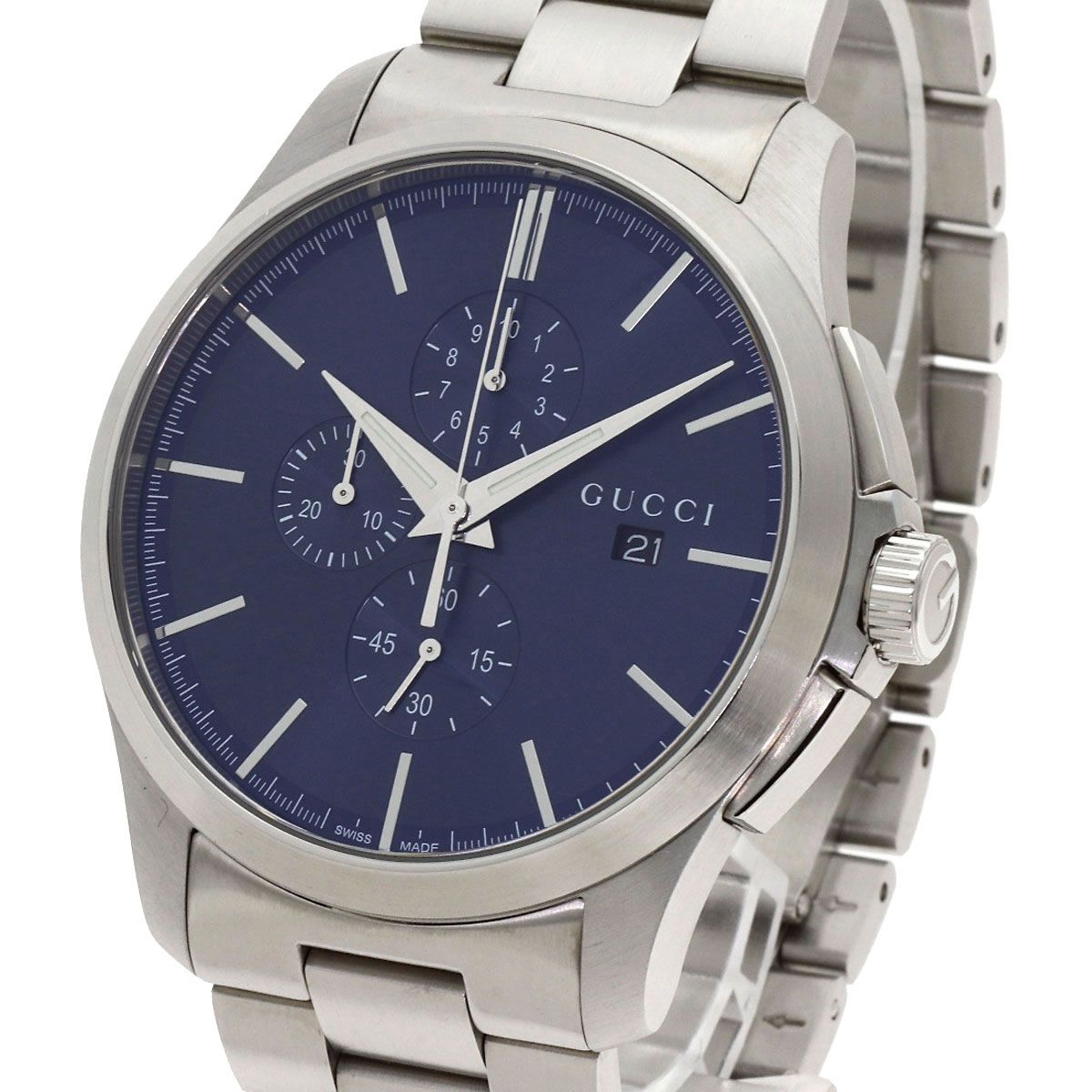 Gucci 126.2 G-Timeless Chronograph Watch SS — view 3