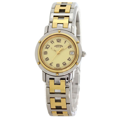 Hermes Clipper Buckle Watch SS
