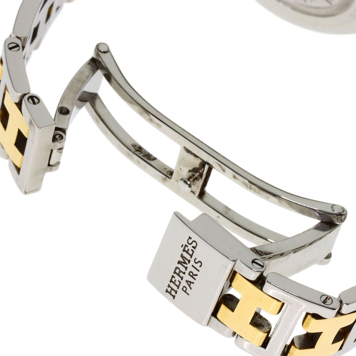 Hermes Clipper Buckle Watch SS — view 7