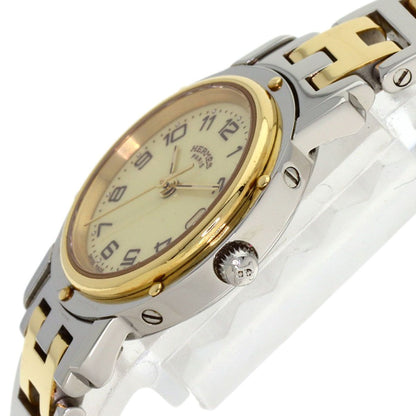 Hermes Clipper Buckle Watch SS — view 5