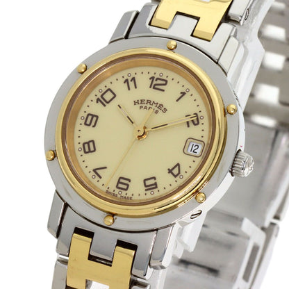 Hermes Clipper Buckle Watch SS — view 3