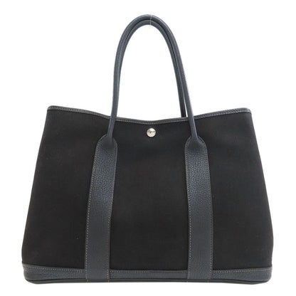 Hermes Garden Party PM Tote Bag Toile Officier Buffalo