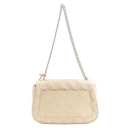 Louis Vuitton Pochette Monogram Chain Shoulder Bag Calfskin — view 2