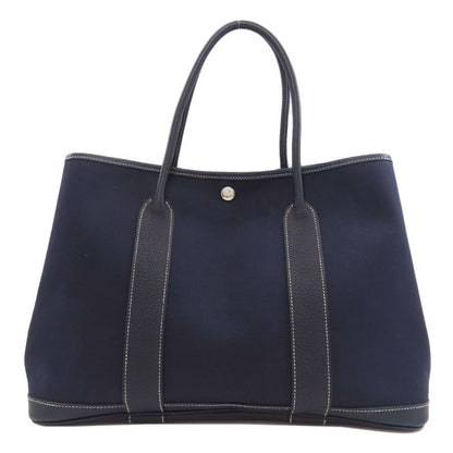 Hermes Garden Party PM Silver Handbag Toile Officier — view 2