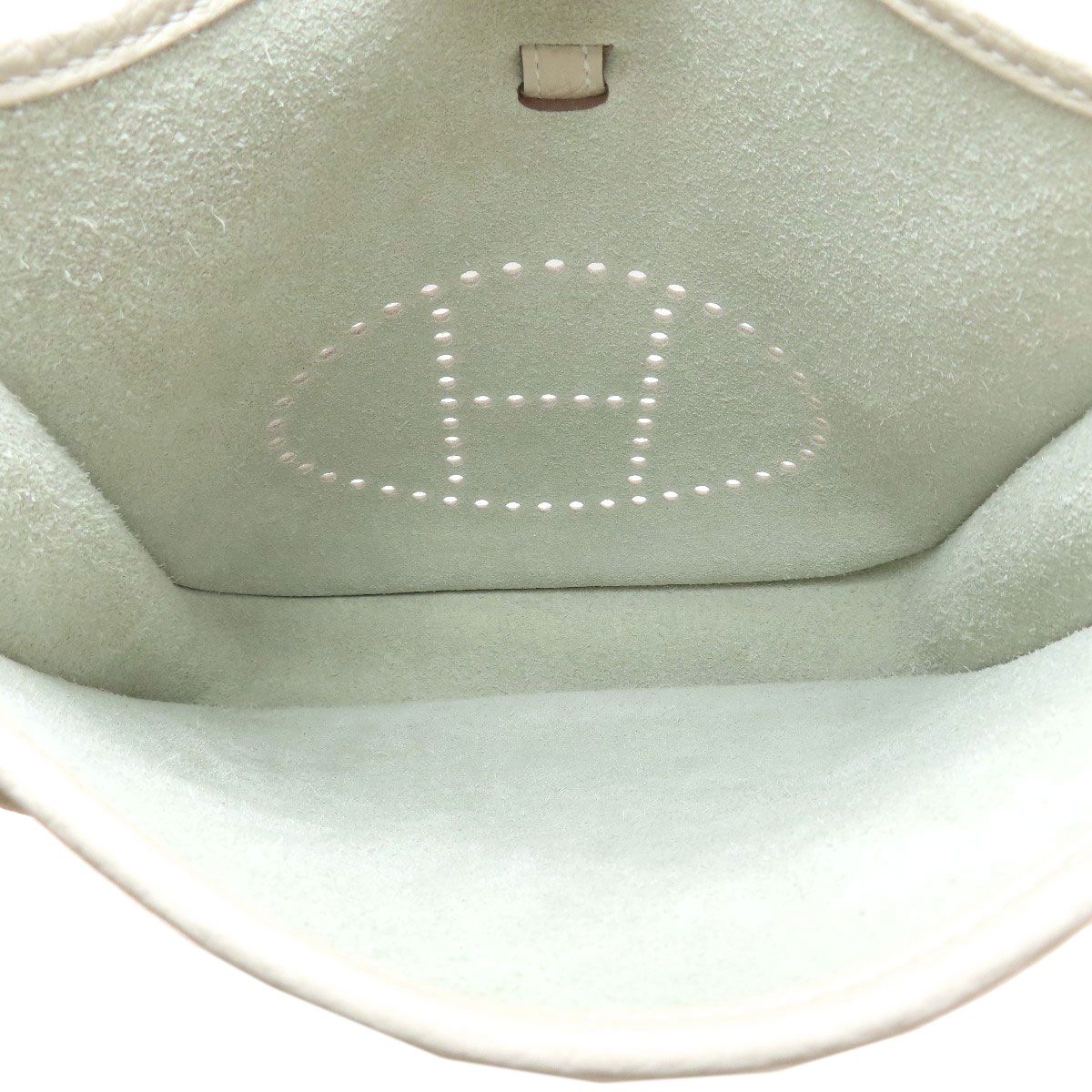 Hermes Evelyne 3 23 Craie Gold Shoulder Bag Taurillon — view 5