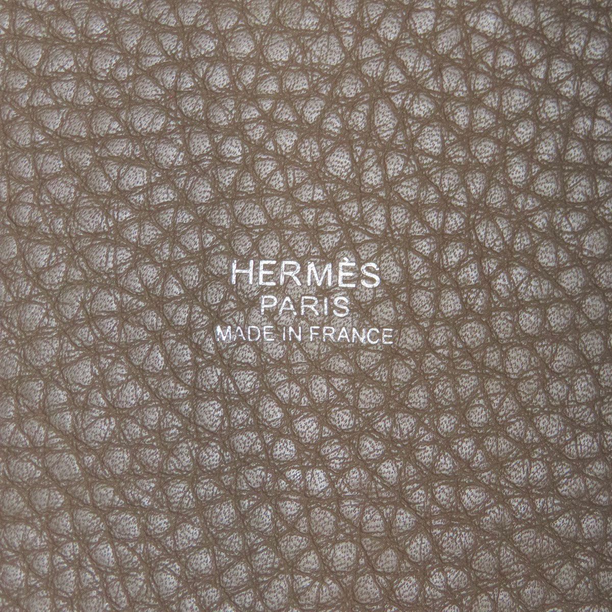 Hermes Picotin Lock PM Etopes Silver Handbag Taurillon — view 6