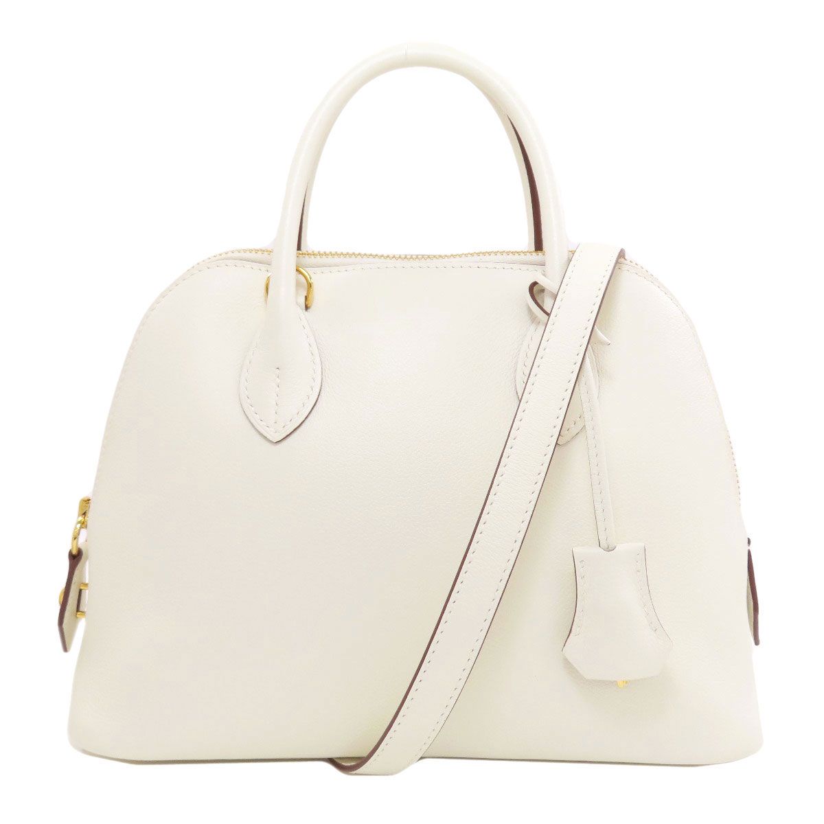 Hermes Bolide 1923 25 Verso Gold Handbag Evercolor