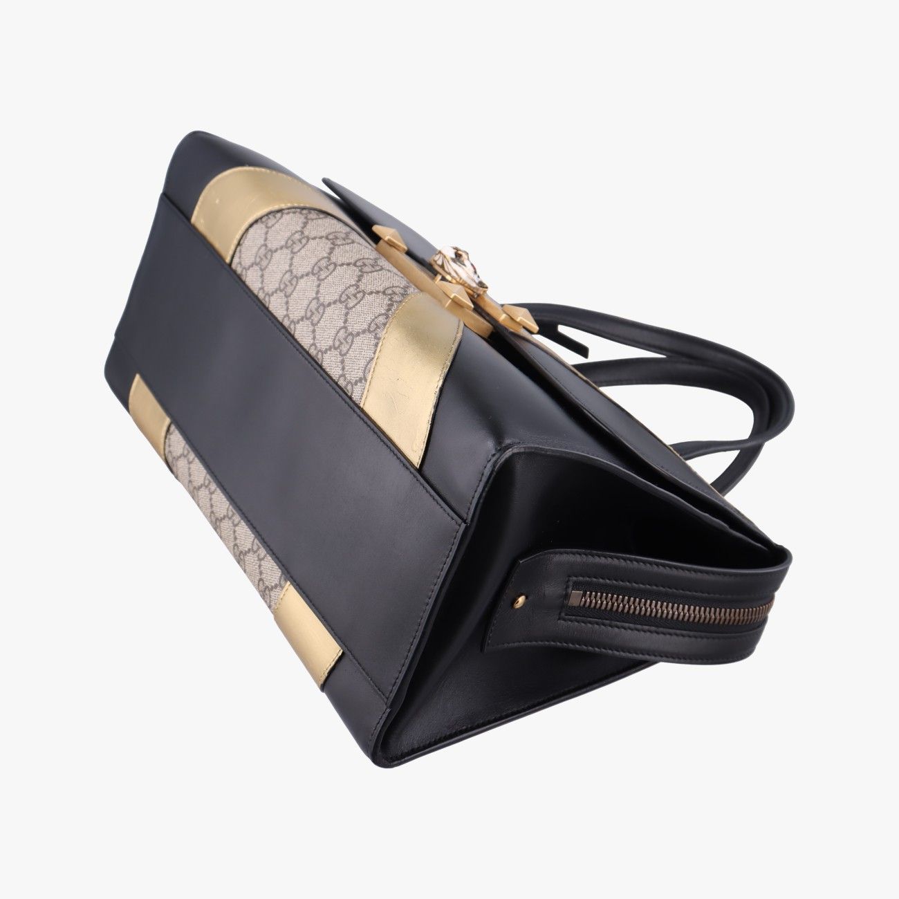 Gucci Ojiride Beige Black Multicolor Leather — view 4
