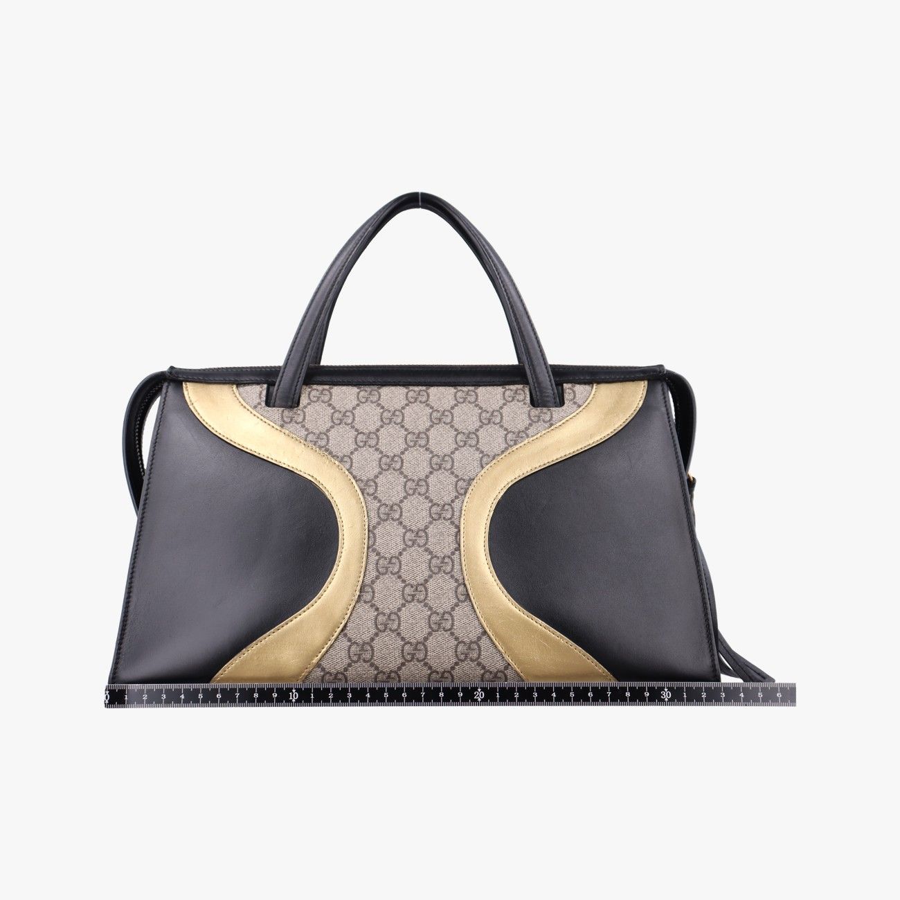 Gucci Ojiride Beige Black Multicolor Leather — view 2