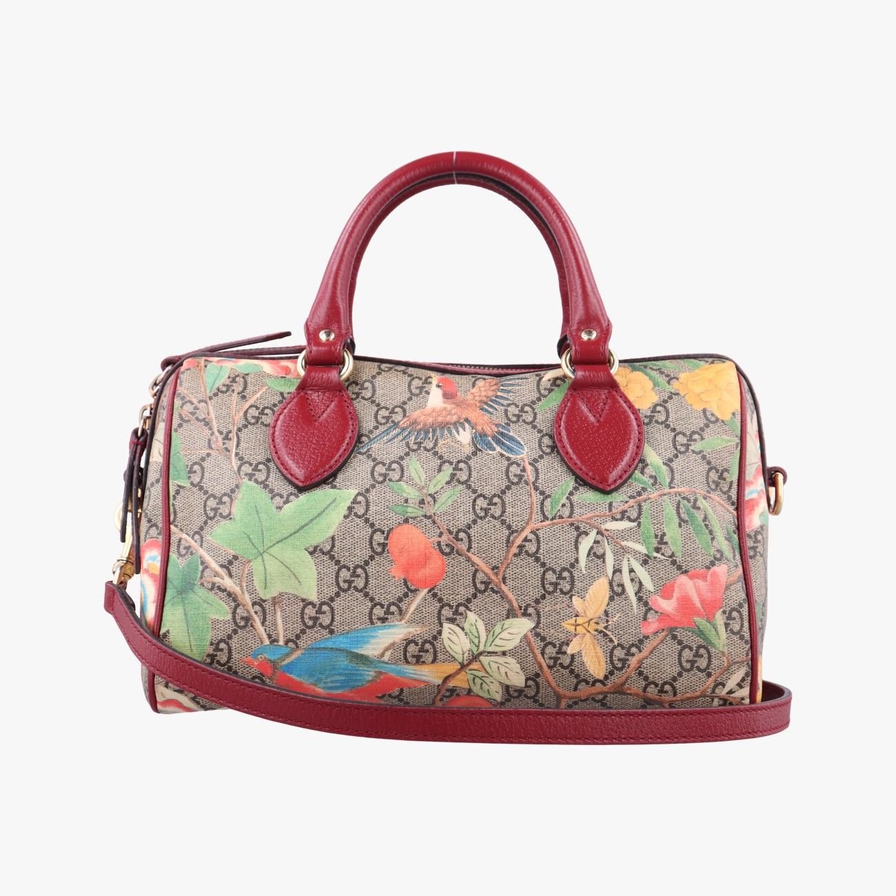 Gucci GG Supreme Beige Multicolor Leather