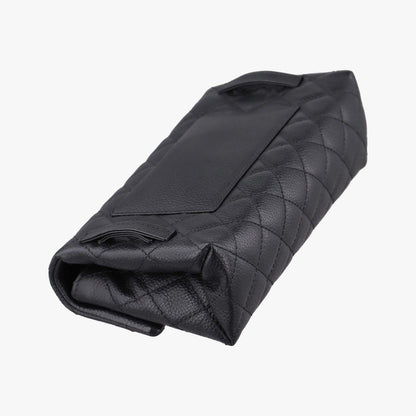 Chanel Quilted 2.55 Black Leather Handbag — view 7