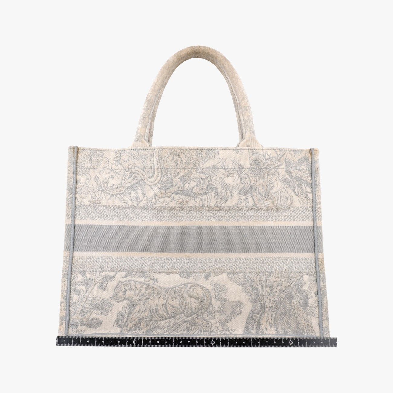 Dior Toile de Jouy Gray Canvas — view 2