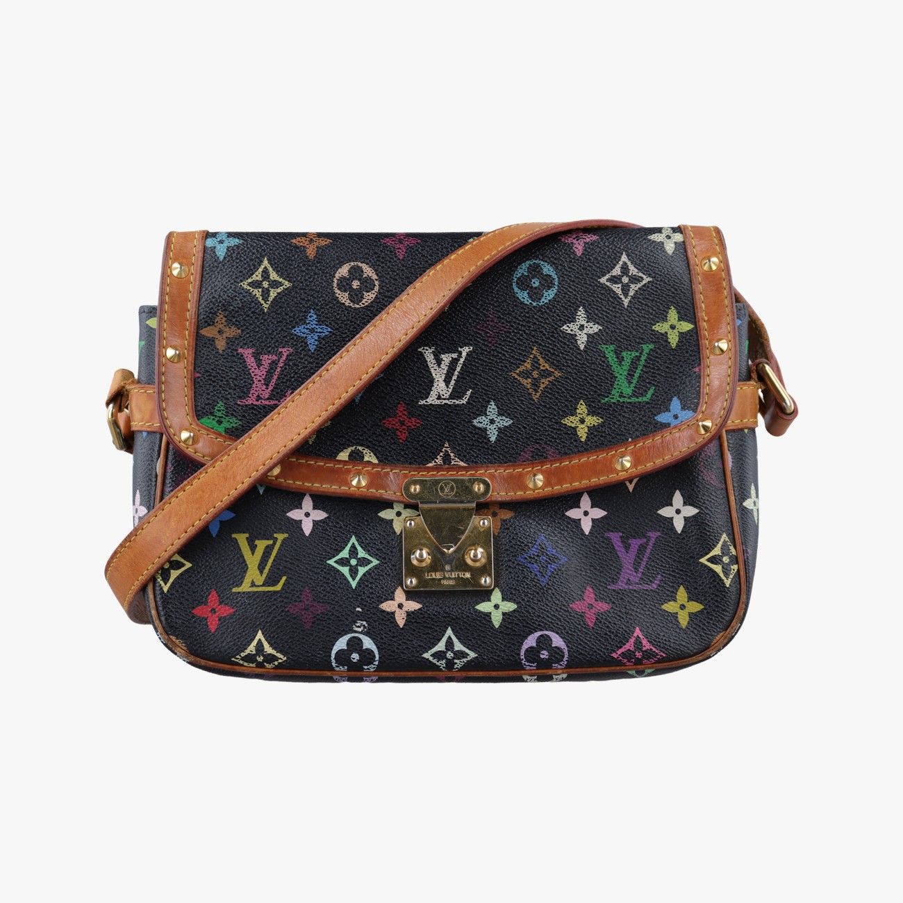 Louis Vuitton Solonge Noir Monogram Multicolor