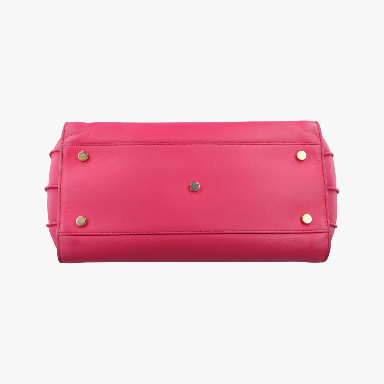 Saint Laurent Sac de Jour Small Rose Red Leather Handbag — view 3