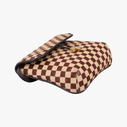 Louis Vuitton Gazelle Brown Ebene Damier Sauvage Calf Hair — view 5