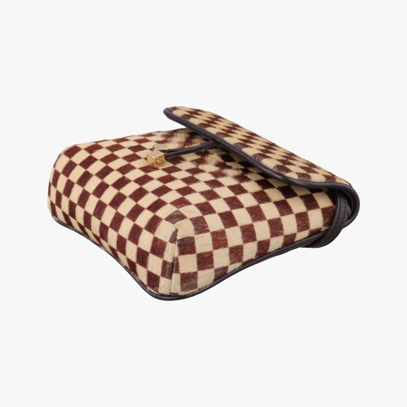 Louis Vuitton Gazelle Brown Ebene Damier Sauvage Calf Hair — view 4