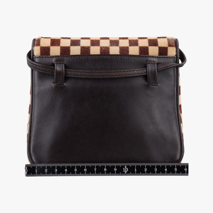 Louis Vuitton Gazelle Brown Ebene Damier Sauvage Calf Hair — view 2