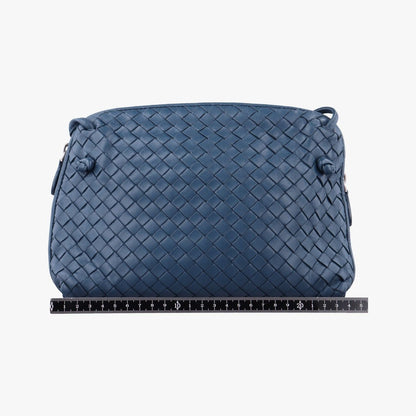 Bottega Veneta Nodini Intrecciato Blue Lambskin — view 2
